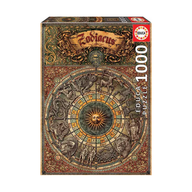 Educa Zodiac Constellation Puzzle – 1000-Piece Astrology Art Puzzle