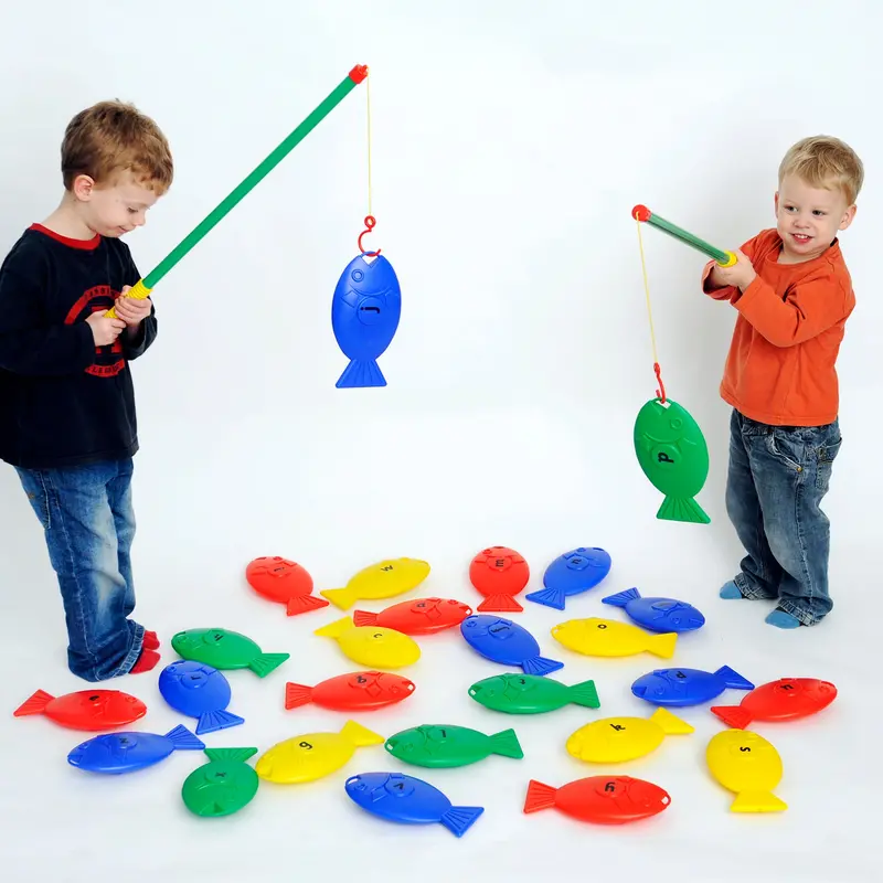 Educational Advantage Giant Fishing Alphabet Game – Interactive A-Z Learning Tool
