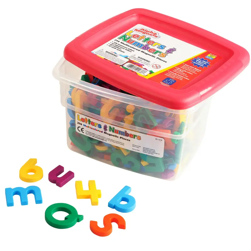 Educational Insights Alphabet & Math Magnet Bundle – Multicolor Educational Kit