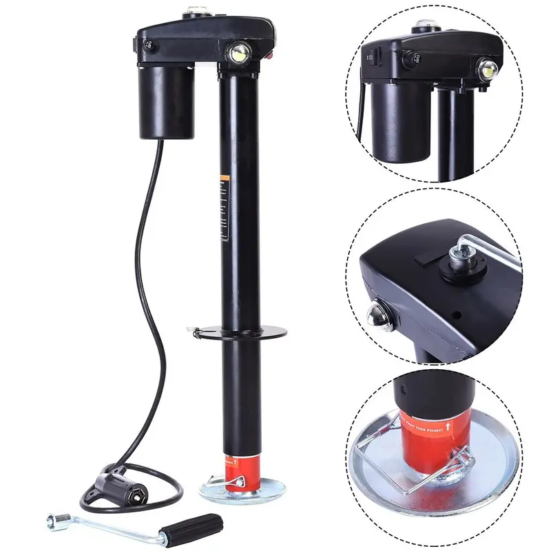 EJ3500A Electric Tongue Jack – 3,500 LB Capacity, 12V Powered for Trailers & RVs