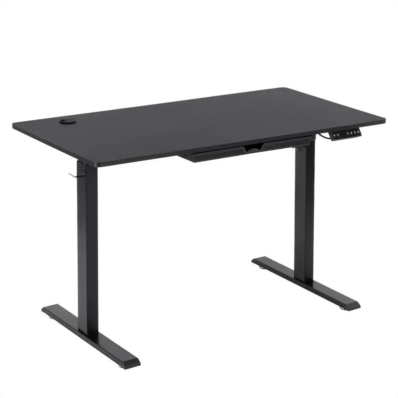 Electric Height-Adjustable Standing Desk – 47 x 23 Inch Sit-Stand Workstation with Smooth Dual-Motor Lift