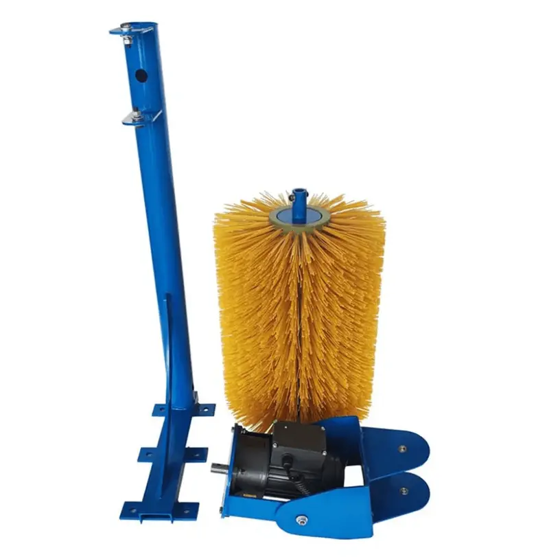 Electric Rotating Livestock Grooming Brush – Hands-Free Cow & Animal Care Device