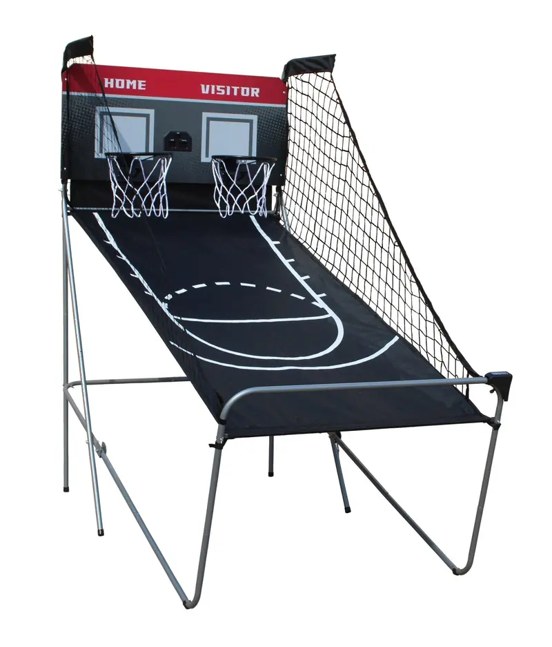 Electronic Arcade Basketball Game – Portable Foldable Shooting Challenge Stand