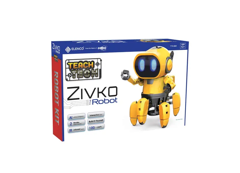 Elenco TEACH TECH Zivko – AI-Powered Hexiped Robot Coding Kit