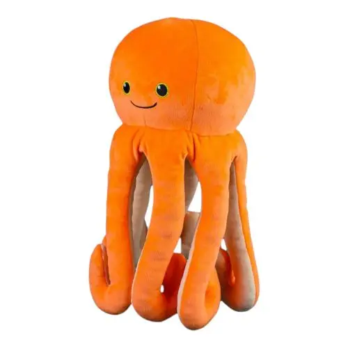 Enchanted 20-Inch Snoozimals Octopus Plush Toy – Vibrant Multi-Color Design