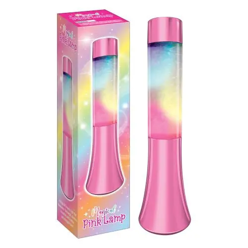 Enchanting Pink Night Light – Rotating Multicolor LED Lamp for Kids’ Rooms