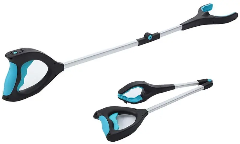 Ergonomic Folding Grabber Tool with Extended Reach for Easy Object Retrieval