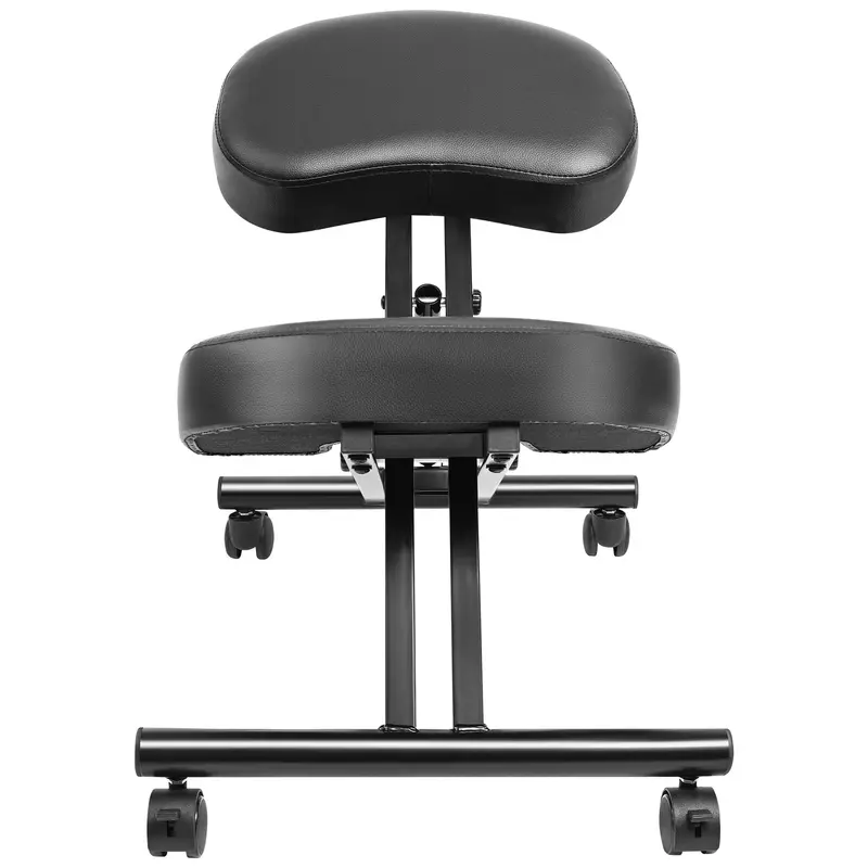 Ergonomic Kneeling Desk Chair – Adjustable Posture-Support Office Seat with Cushioned Comfort