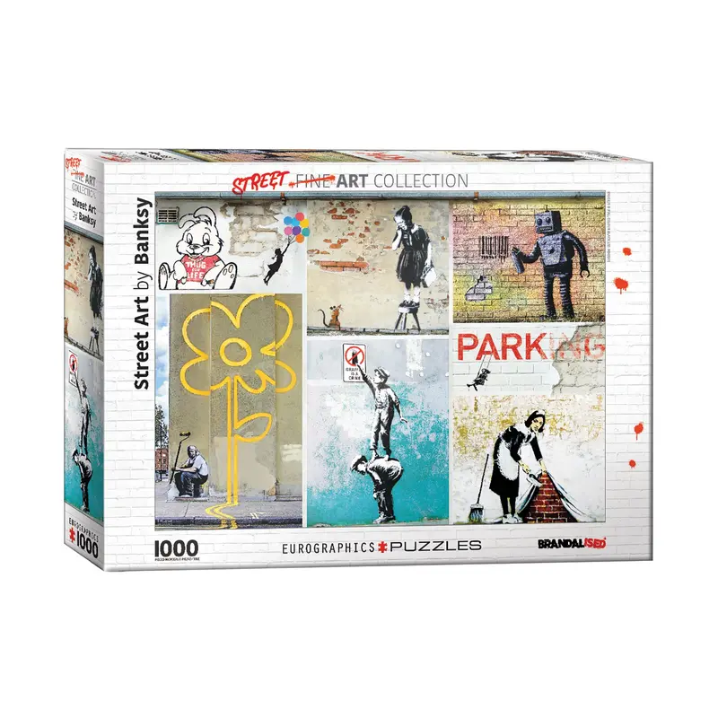EuroGraphics Banksy Street Art – 1000-Piece Urban Culture Puzzle