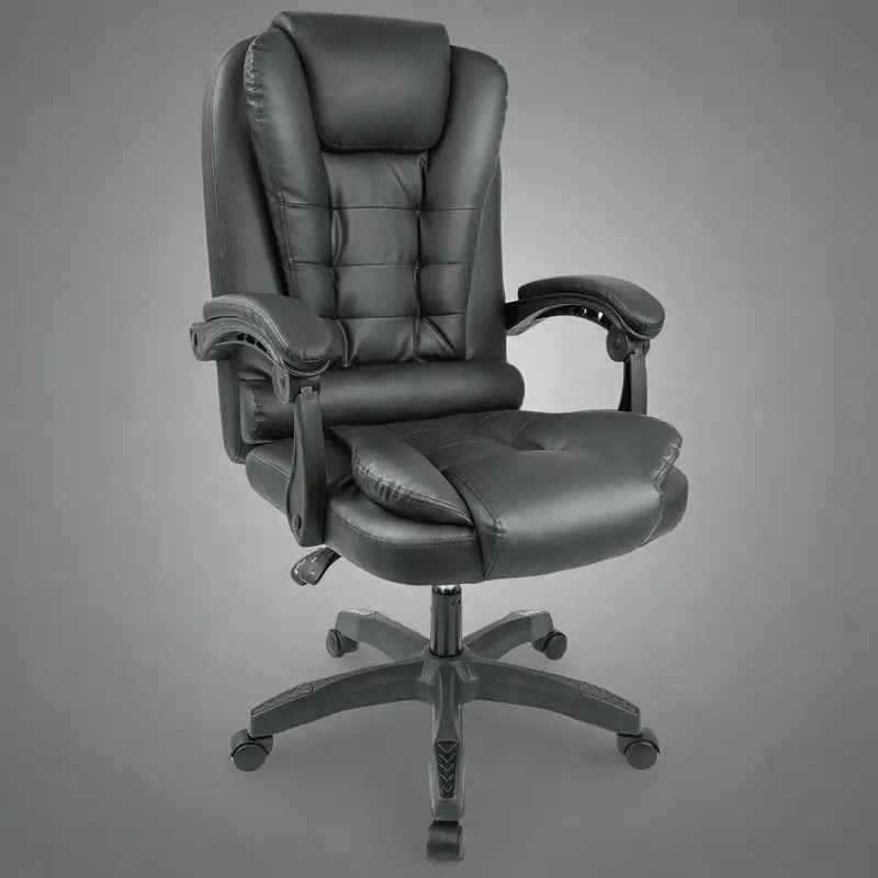 Executive Swivel Office Chair with Reclining Function | PU Leather Gaming & Work Chair