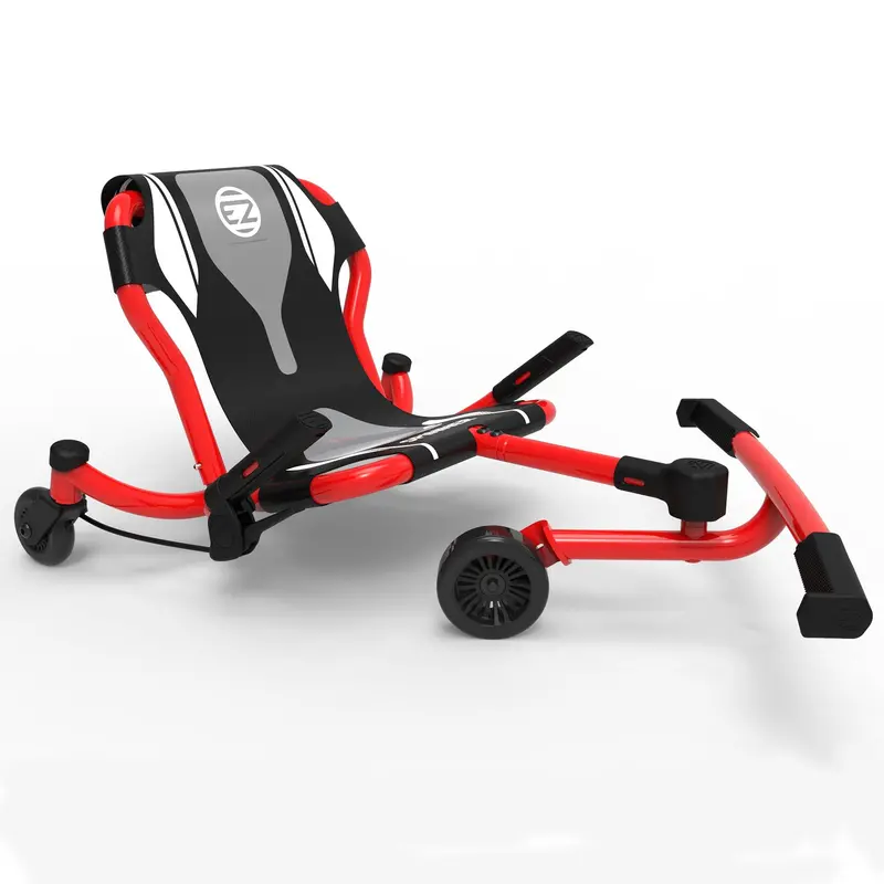 EzyRoller Bravo Red Spinner Scooter – Pedal-Free Twisting Ride-On for Active Play