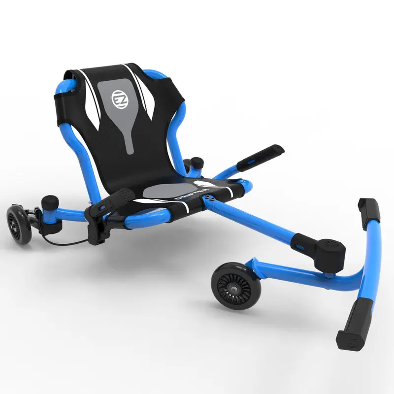 EzyRoller Drifter X Blue – All-Age Ride-On Scooter with Smooth Swivel Motion