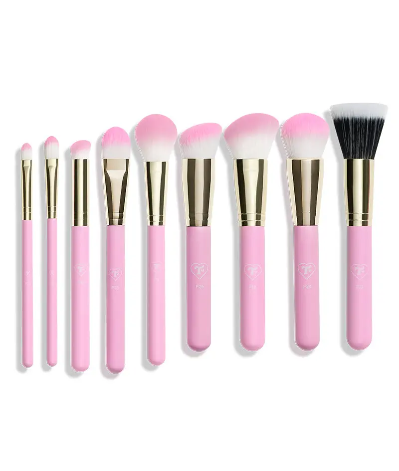Face It 9-Piece Professional Makeup Brush Collection