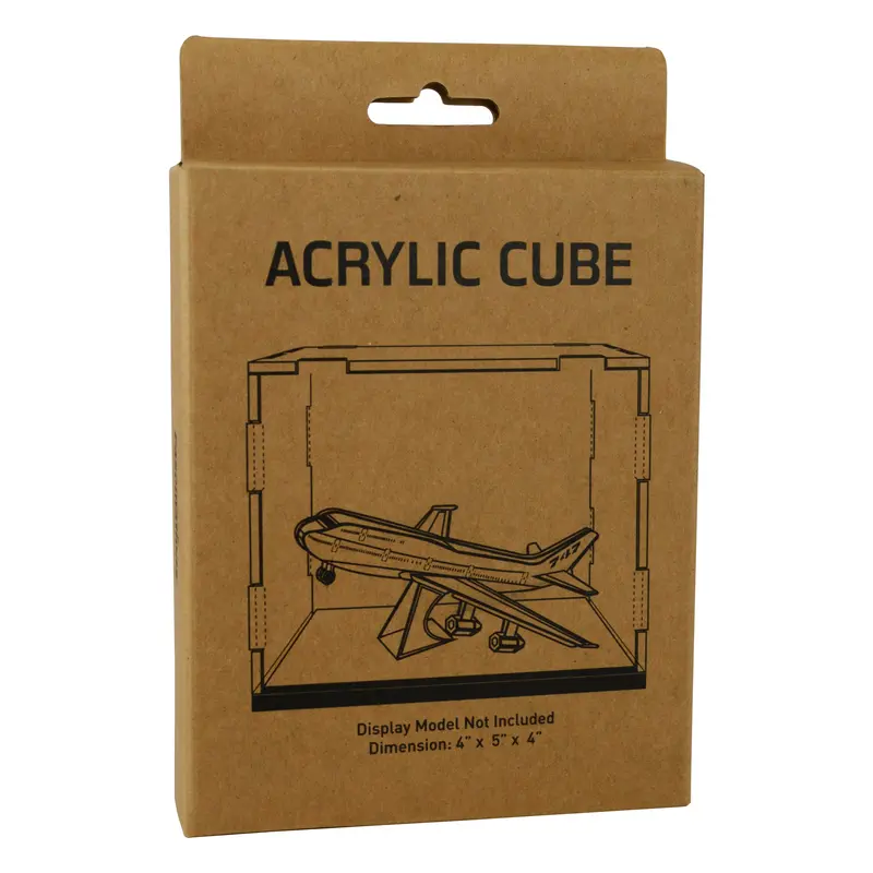 Fascinations Metal Earth Acrylic Display Cube – Protective Showcase for 3D Models