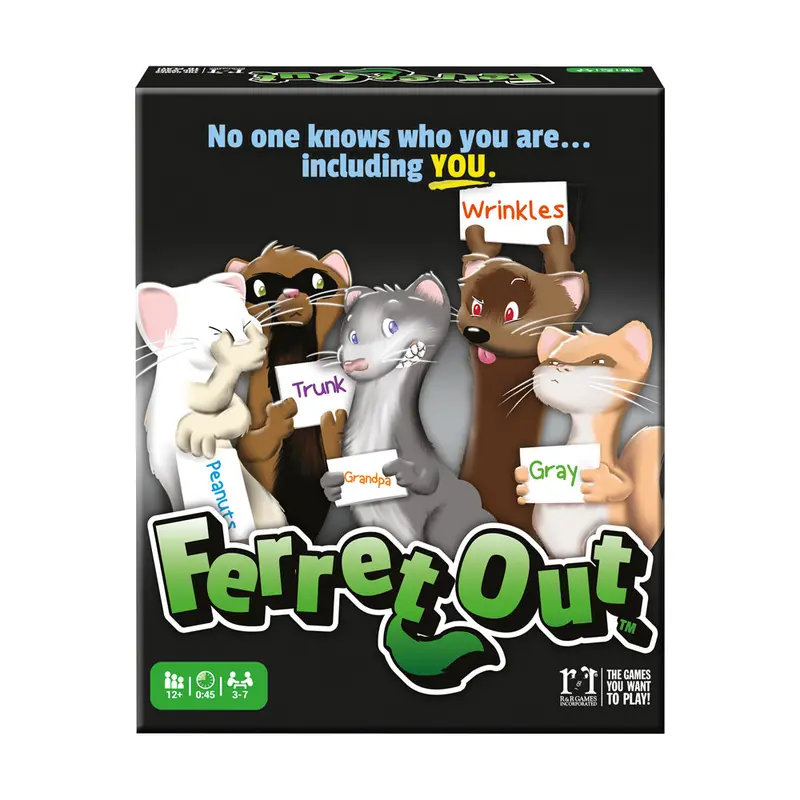 Ferret Out – Word-Guessing Party Game with Hidden Clue Mechanics