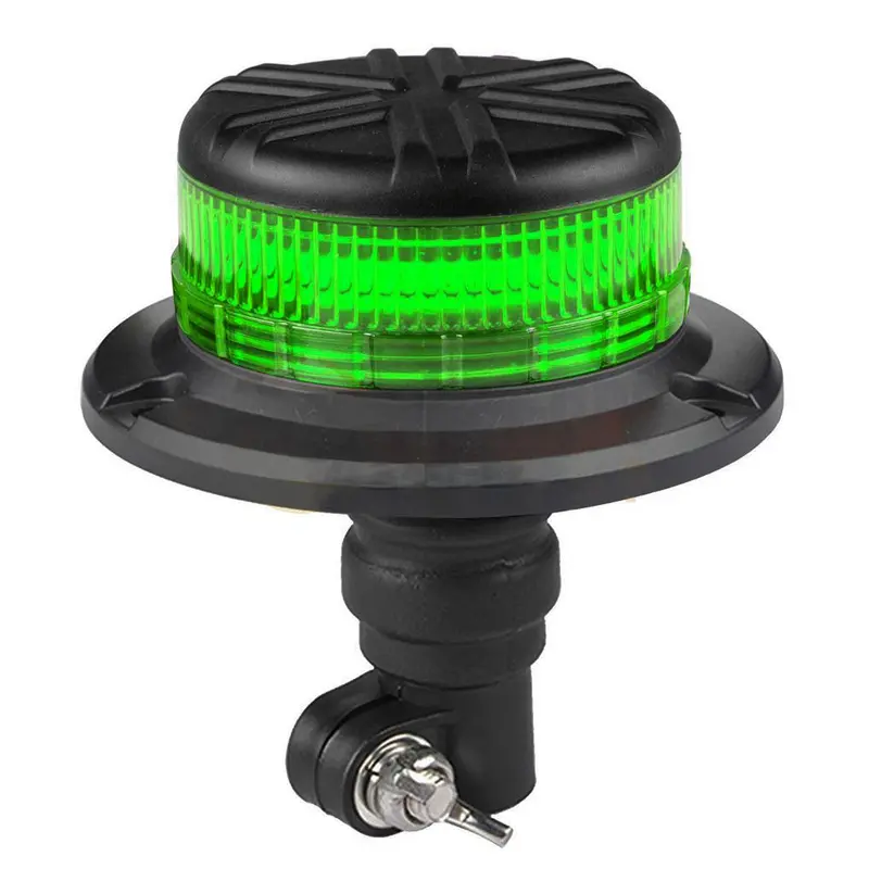 Flexi DIN-Mount Green LED Warning Beacon for Industrial or Vehicle Use
