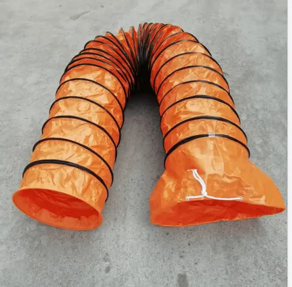 Flexible Heat-Resistant Air Duct Hose | Portable Ventilation Tube for HVAC and Industrial Exhaust
