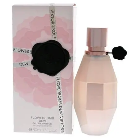 Flowerbomb Dew by Viktor & Rolf Eau de Parfum – Fresh Floral Fragrance for Women, 1.7 oz Spray