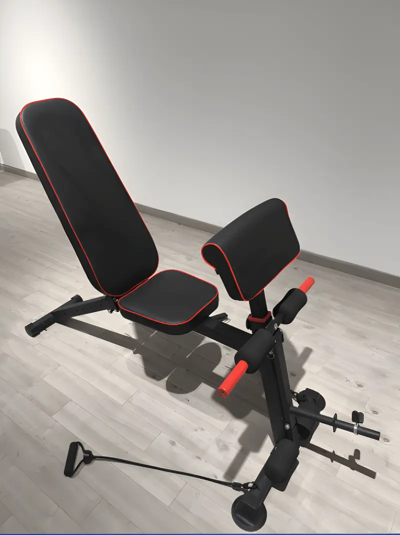 Foldable Multi-Angle Workout Bench – Space-Efficient, Adjustable Strength Training Bench for Home Gyms (WB0173)