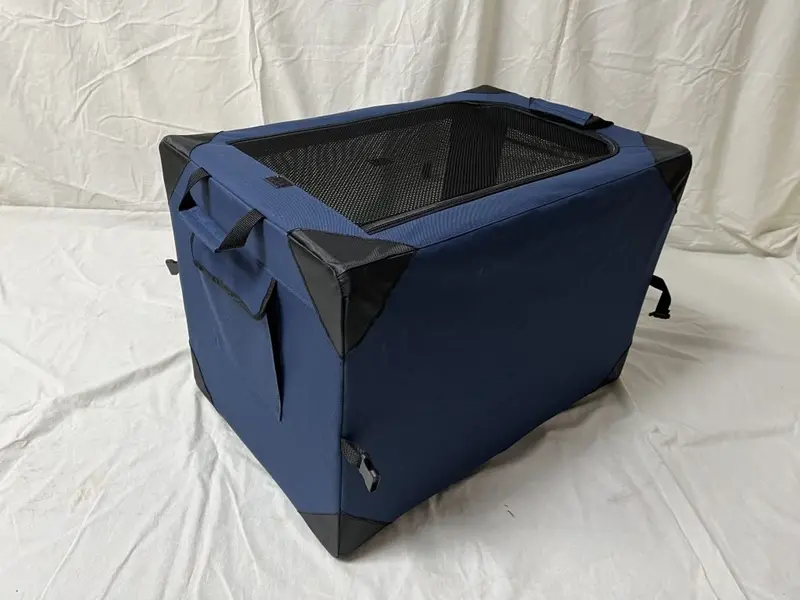 Foldable Soft-Sided Pet Carrier – Lightweight Travel Cage for Indoor & Outdoor Use
