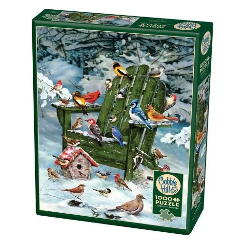 For The Birds Museum-Quality Puzzle – 1000-Piece Cobble Hill Avian Artwork