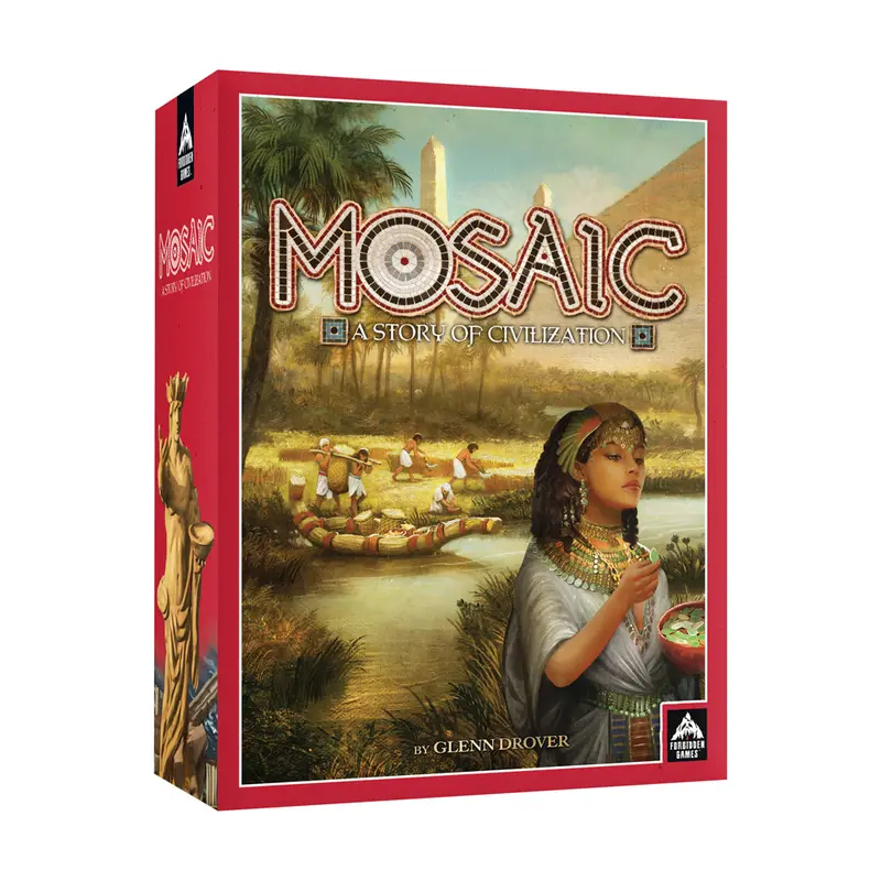 Forbidden Games: Mosaic – Civilization-Themed Strategy Board Game