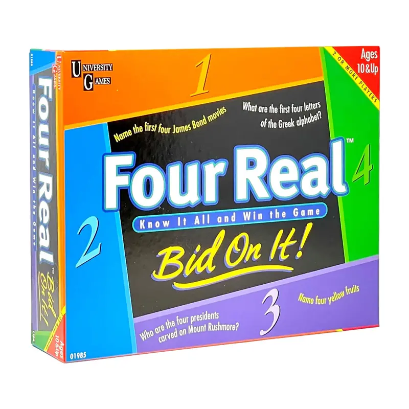 Four Real Trivia Challenge – University Games Knowledge Showdown