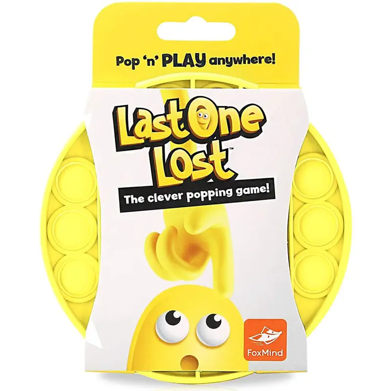 FoxMind Last One Lost – Compact Strategy Game (Yellow)