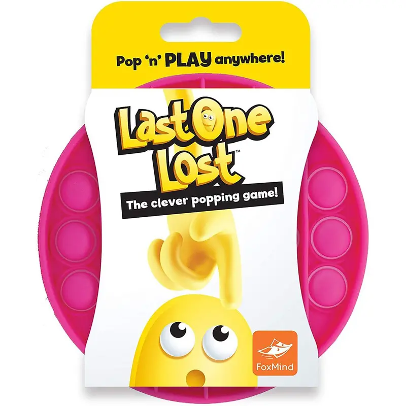 FoxMind Last One Lost – Strategy Card Game (Hot Pink Edition)