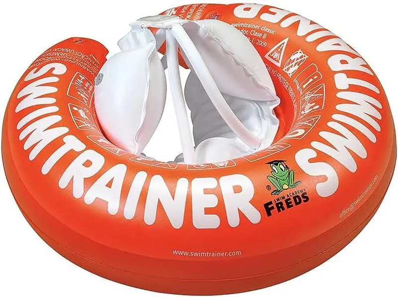 FREDS SWIM ACADEMY SWIMTRAINER Classic Red – Supportive Infant Pool Float