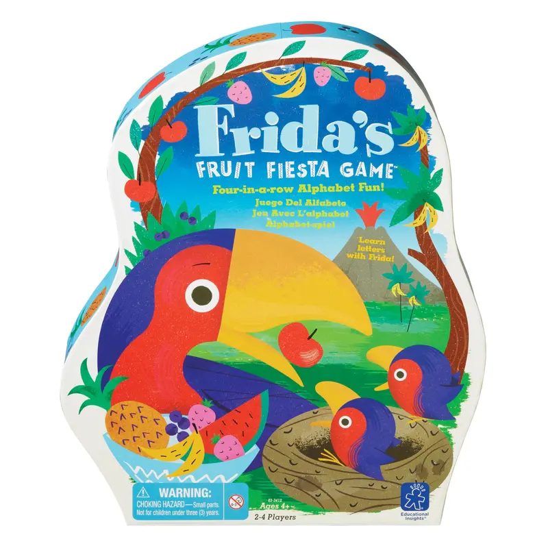 Frida’s Fruit Fiesta – Alphabet Learning Game for Kids