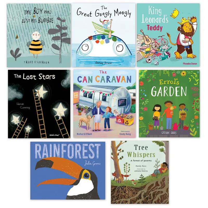 Friends of the Environment Book Series: 8-Title Eco-Education Set for Young Readers