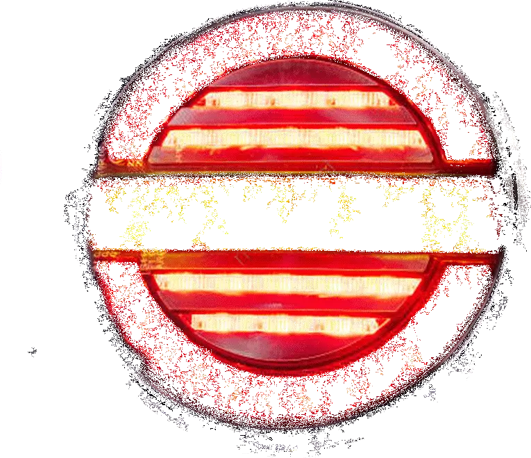 Fristom Dynamic Indicator Trailer Lamp – Round Hamburger Design