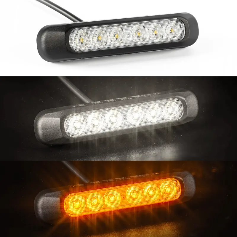 Fristom FT-331 Front LED Position & Turn Signal Light – Compact Housing
