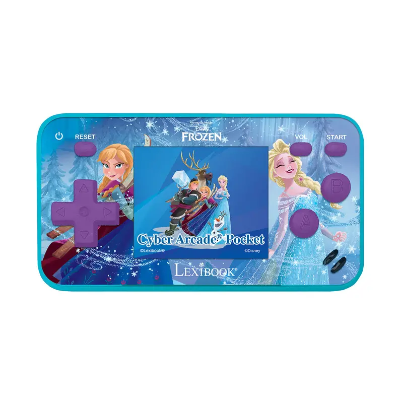 Frozen-Themed Cyber Arcade Portable Gaming Console – 1.8″ Color Screen, 150 Games Including 10 Exclusive Frozen Titles