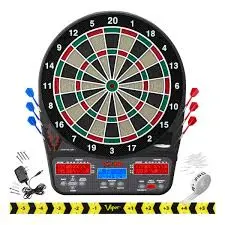 Full-Size LED Electronic Dartboard Set – Professional Digital Target with Auto-Scoring & Accessories | 342025