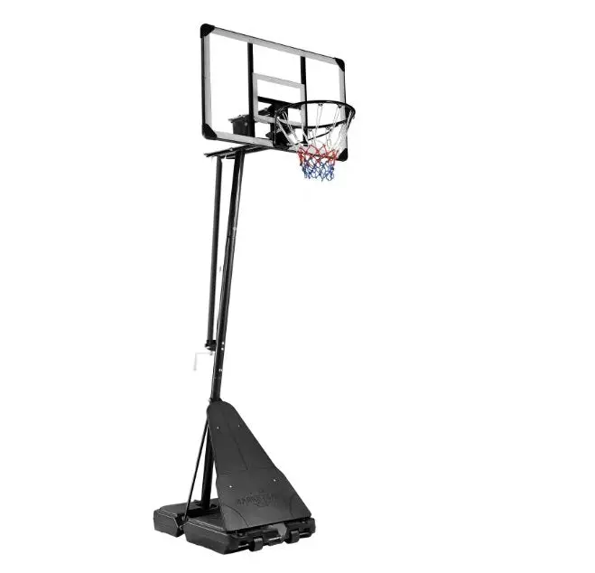 Full-Size Portable Basketball System – 10-Foot Adjustable Hoop with Shatterproof 50-Inch Backboard