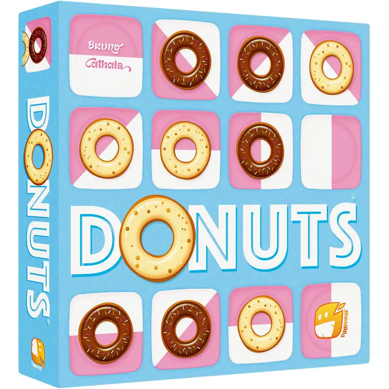 Funforge Donuts: Tactical Two-Player Tile Placement Game