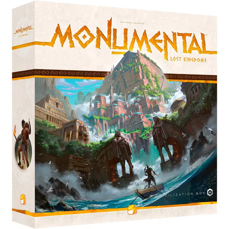 Funforge Monumental: Lost Kingdoms Expansion for Civilization & Deckbuilding