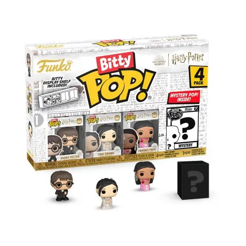 Funko Bitty POP! Harry Potter Mini Vinyl Figure Set – 4-Piece, 0.9″ Collection