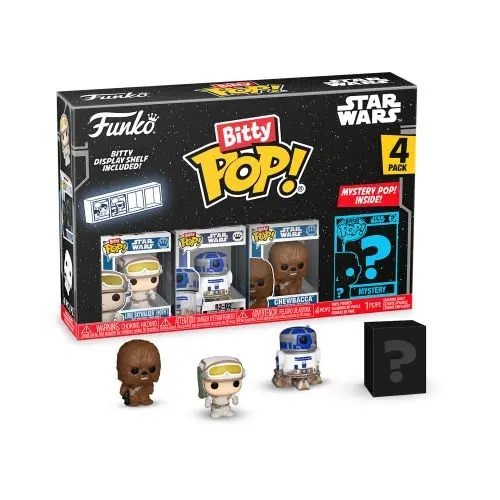 Funko Bitty POP! Star Wars Mini Collection – Luke Skywalker, 0.9″ Vinyl Figure Set