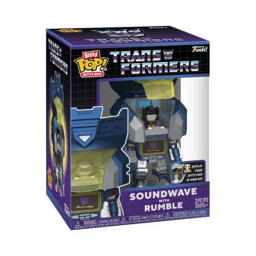 Funko Bitty POP! Transformers Vinyl Figure – Soundwave, 4.8″ Collectible
