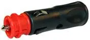 Fused Cigarette Lighter Adapter Plug – 12V Vehicle Power Outlet