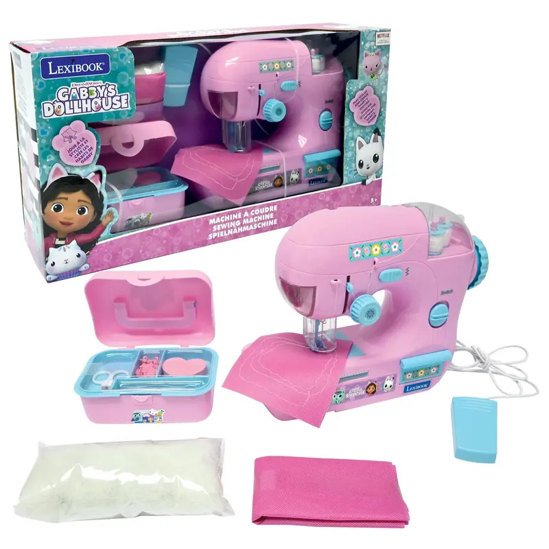 Gabby’s Dollhouse Fashionista Sewing Kit – Hands-On Craft Activity
