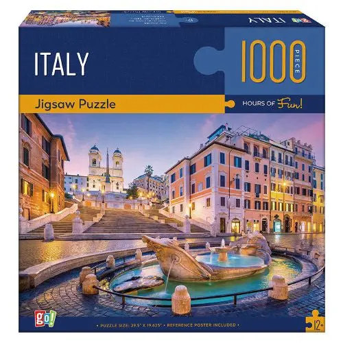 GC Italy Landscapes Jigsaw Puzzle – 1000-Piece Scenic European Art