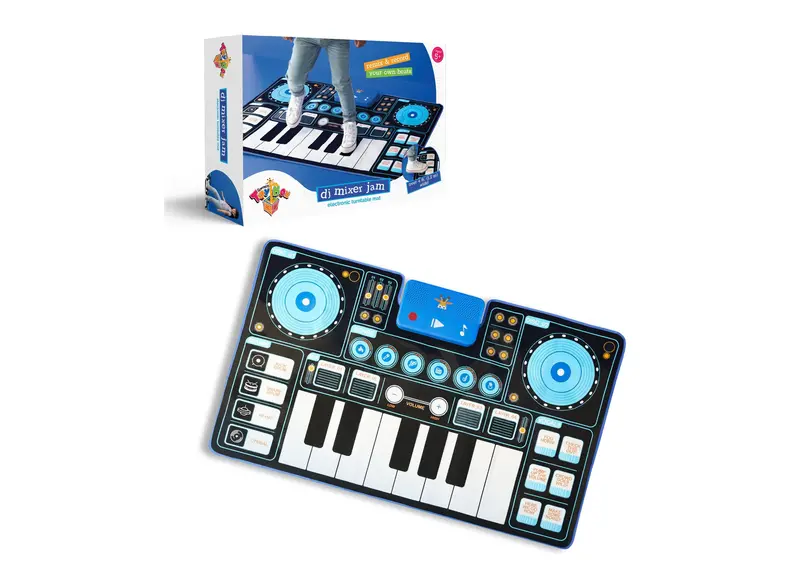 Geoffrey’s Toy Box DJ Mixer Mat – Electronic Turntable for Kids