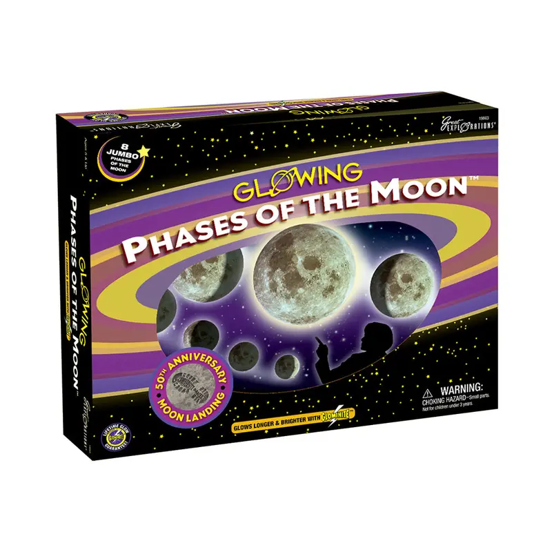 Glowing Phases of the Moon Science Kit – Great Explorations Astronomy Set