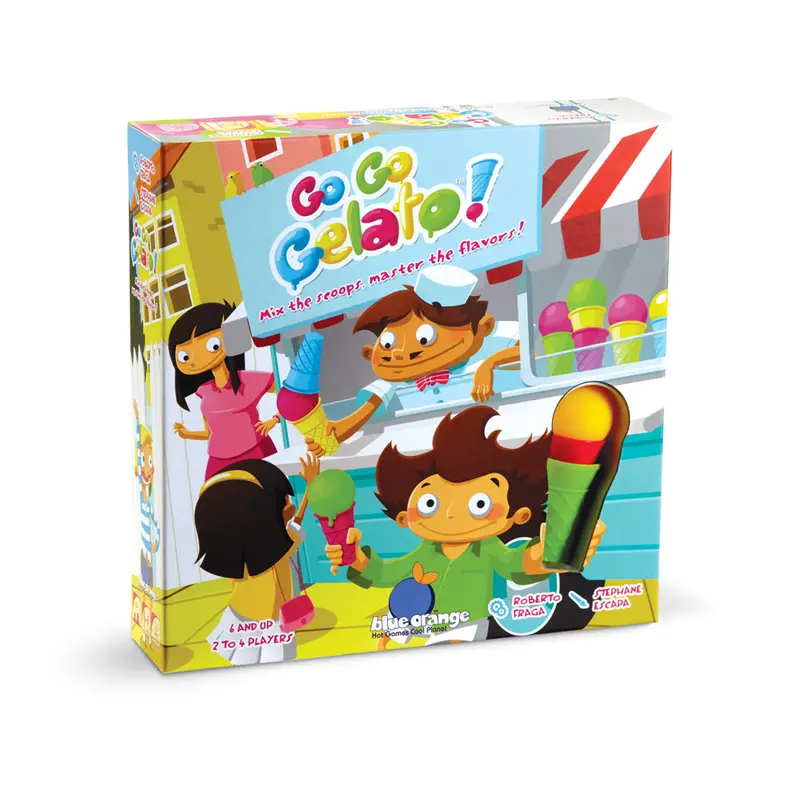 Go Go Gelato: Fast-Paced Logic and Dexterity Game by Blue Orange