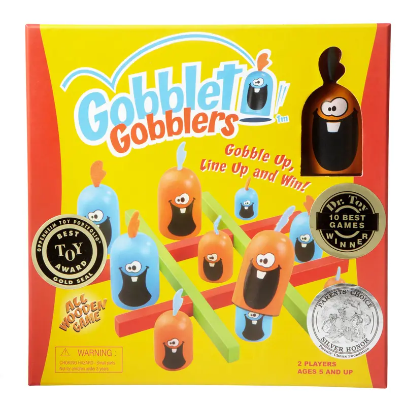 Gobblet Gobblers Deluxe Edition – Premium Wooden Strategy Board Game