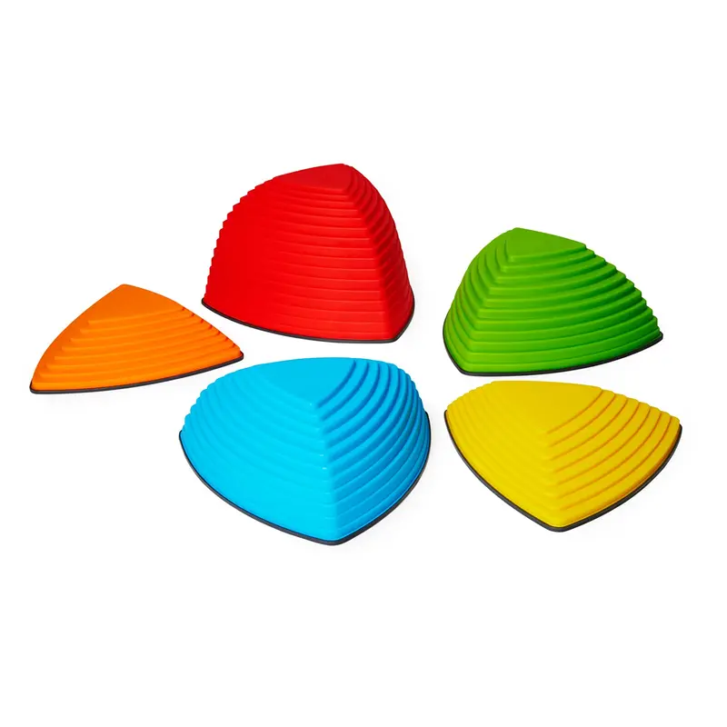 GONGE Playful Peaks – Set of 5 Soft, Stackable Hilltop Climbing Elements